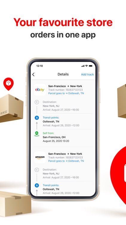 Parcelee - Package Tracker App