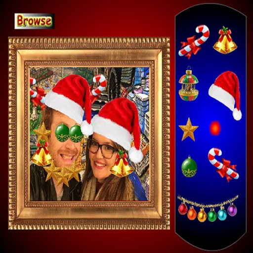 Family Christmas Photo Dress Up iOS App