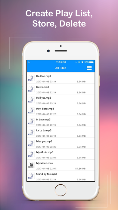 Music Get - Offline Player Streaming from Cloud screenshot 3