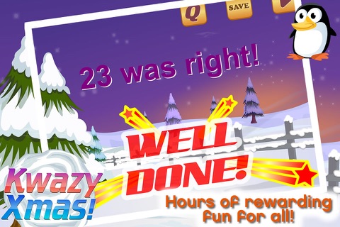 Christmas Maths Educational Fun Xmas Challenging screenshot 3