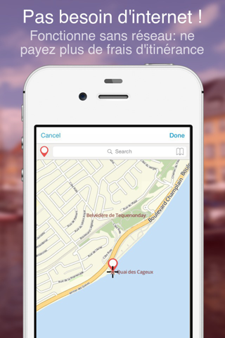 Quebec City on Foot : Offline Map screenshot 3
