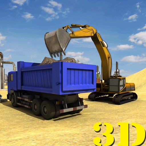 Road Construction Town Builder: Dump Truck Driver Icon