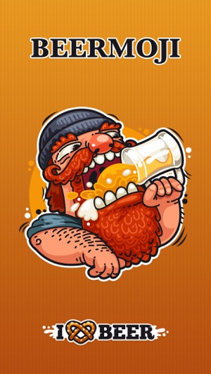 BeerMoji - beer stickers and emoji keyboard app(圖1)-速報App