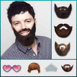 Man Mustache Hair Style Editor