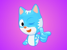 Many Colorful Kittens Stickers