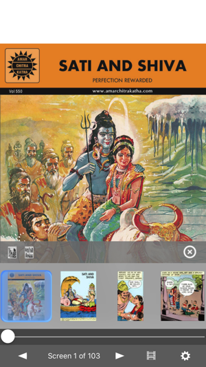 Sati and Shiva - Amar Chitra Katha Comics(圖1)-速報App