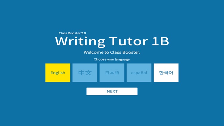 Writing Tutor 1B