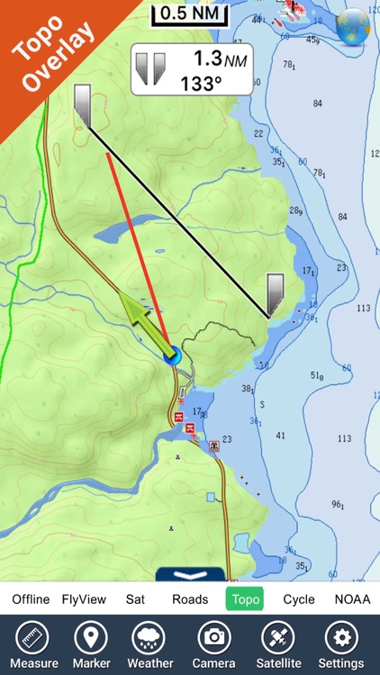 Cape Breton Highlands NP HD GPS charts Navigator