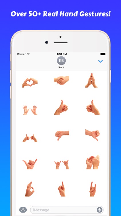 Handsy • Stickers for iMessage