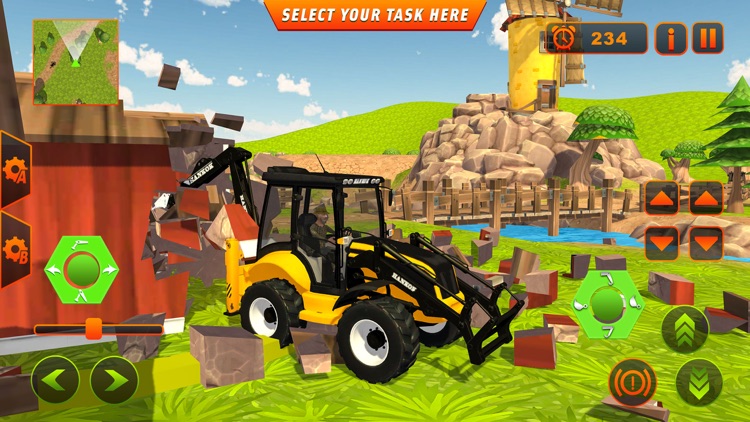 Virtual Village Excavator Sim screenshot-1