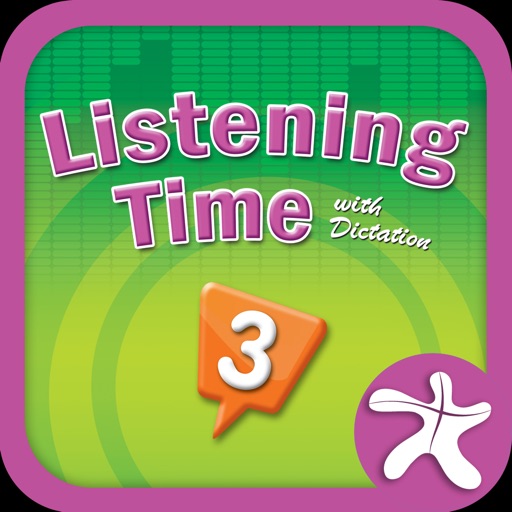 Listening Time 3 with Dictation icon