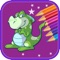 Dinosaur Coloring Book For Kids & Toddlers