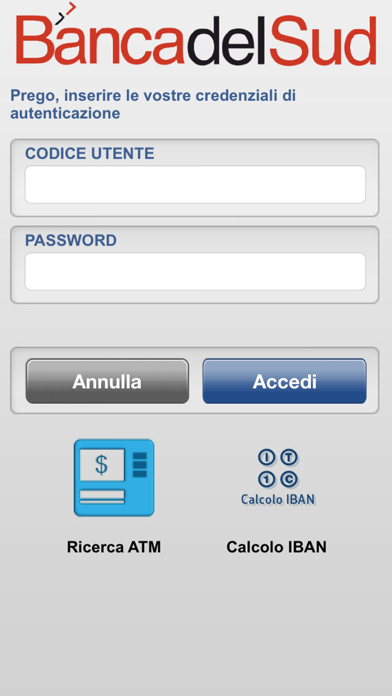 How to cancel & delete Banca Del Sud from iphone & ipad 1