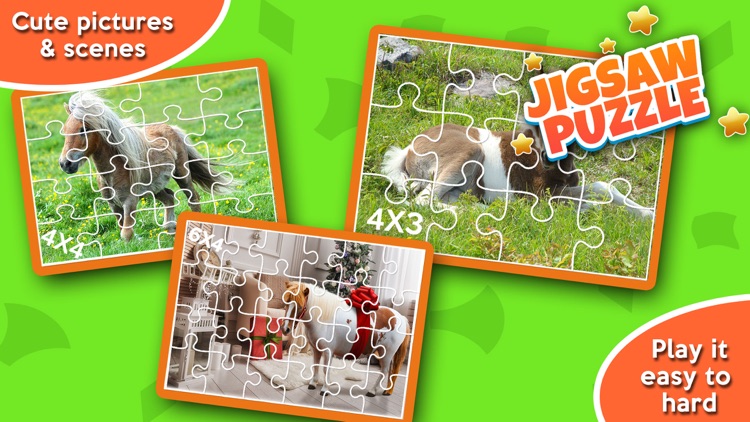 Pony Jigsaw Puzzle - My Princess Pony Kids Game screenshot-3