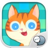Cute Cat สติกเกอร์ และ คีย์บอร์ด โดย ChatStick
