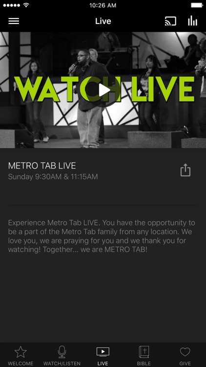 Metro Tab Church