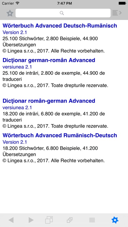 Lingea German-Romanian Advanced Dictionary