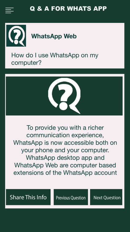 Q & A For Whatsapp screenshot-3