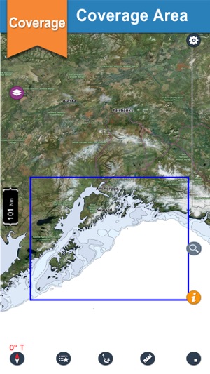 Marine ALASKA SW Offline chart(圖2)-速報App