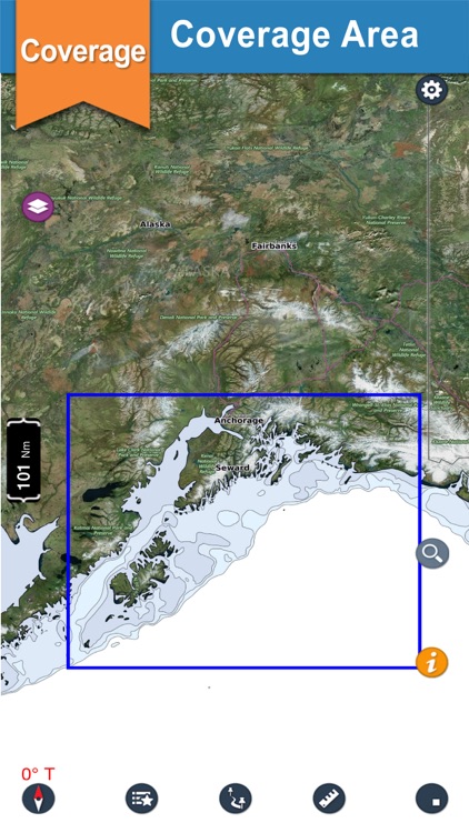 Marine ALASKA SW Offline chart