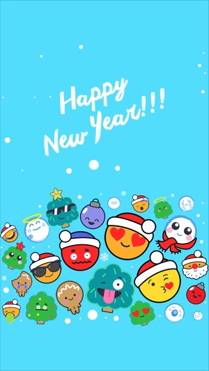 New Year Emoticons