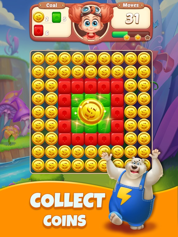 Cube Blast Jungle: Puzzle Game screenshot 4