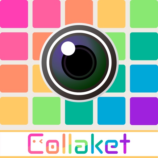 Collaket - 無料スタンプでかわいい・キラキラにデコる写真加工アプリ（コラケット） icon