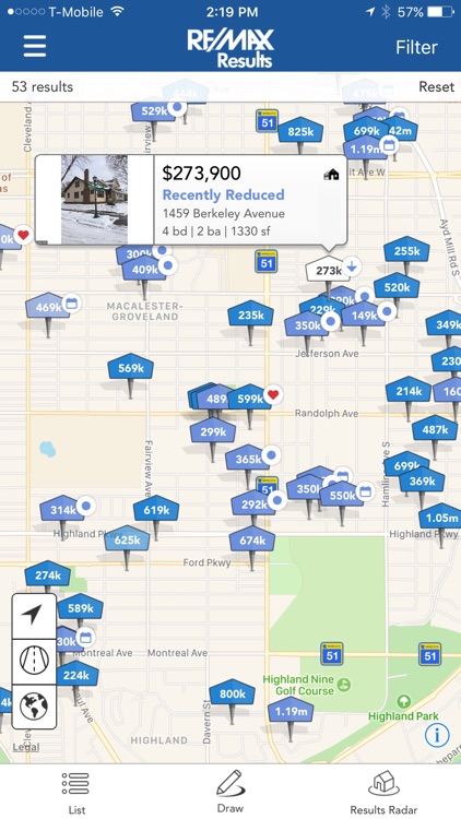 RE/MAX Results – MN Homes Search w/ Results Radar