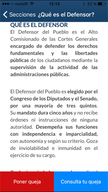 Defensor del Pueblo APP