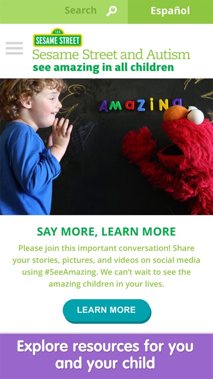 Sesame Street and Autism