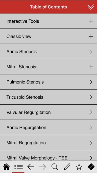 Echocardiography pocketcards Screenshot 2