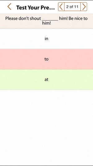 Test Your Prepositions Lite(圖3)-速報App