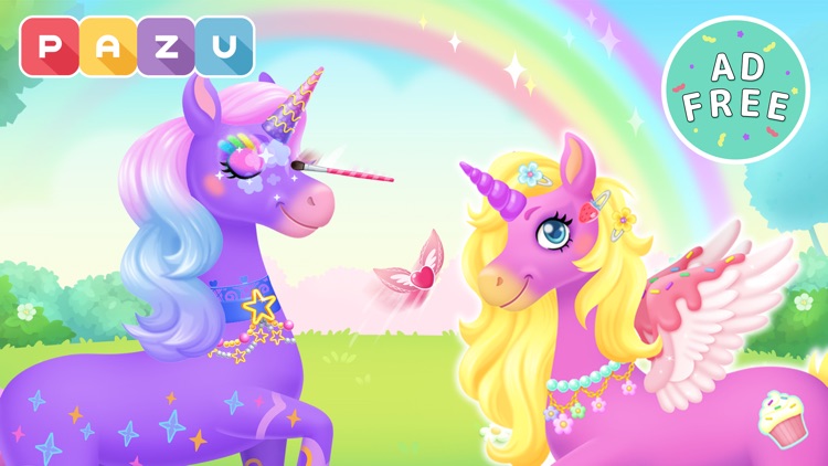 My Unicorn dress up for kids screenshot-0