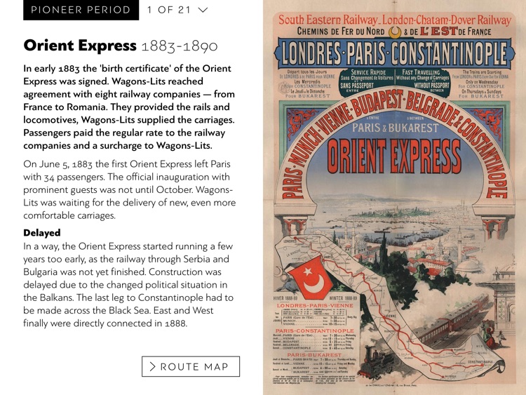 Orient Express History