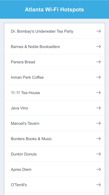 Atlanta Wifi Locations
