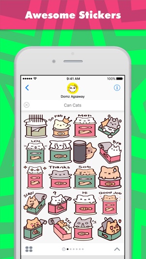 Can Cats stickers by Domz Agsaway(圖1)-速報App