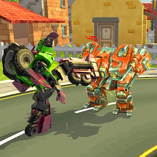 Monster Transformer Robot War iOS App