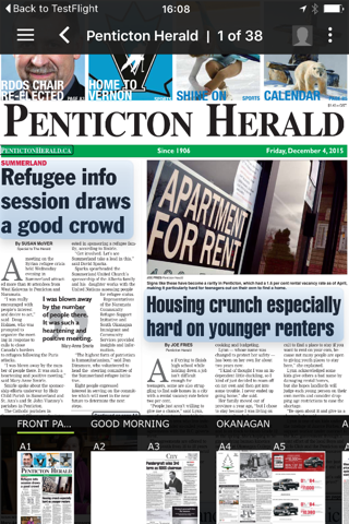 Penticton Herald - náhled