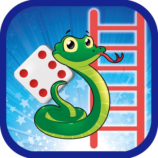 Free Glow Doodle Snakes And Ladders Board Game Icon