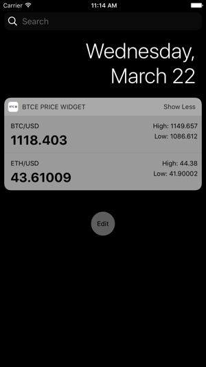 BTCE WEX Widget(圖2)-速報App