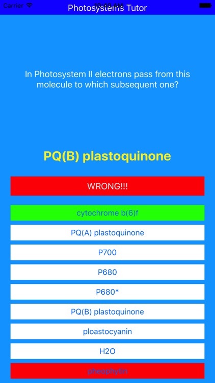 Photosystems Tutor screenshot-4
