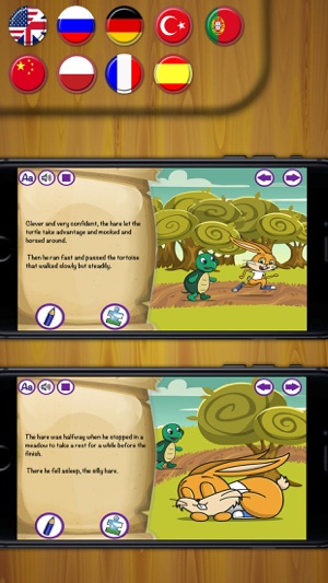 Turtle and Rabbit - classic short stories for kids(圖3)-速報App