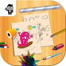 Activities of Monster Kids Coloring Book