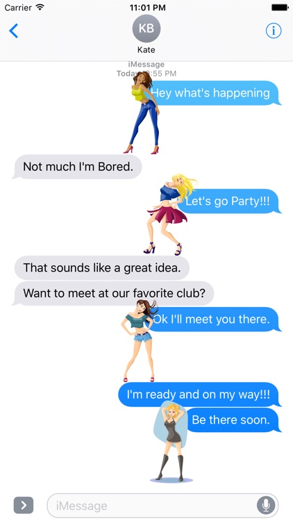 Sexy Girl Stickers