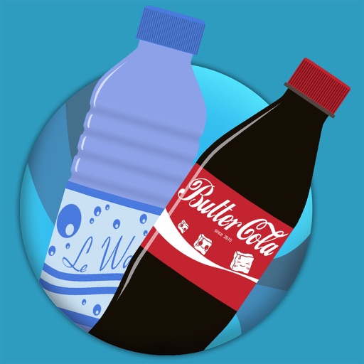 Bottle Flip Challenge 3D Icon