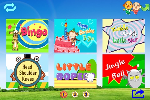 Animated kids songs B screenshot 2