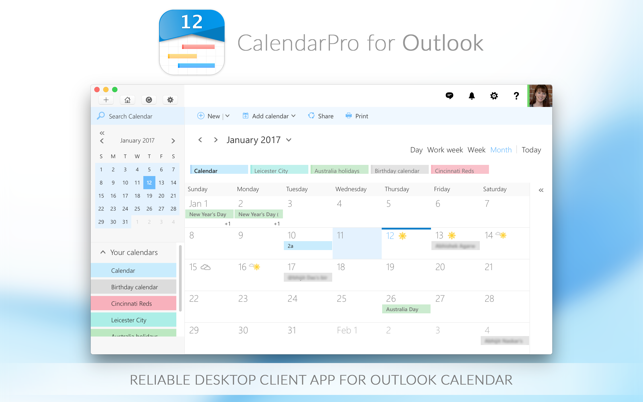 CalendarPro for Outlook