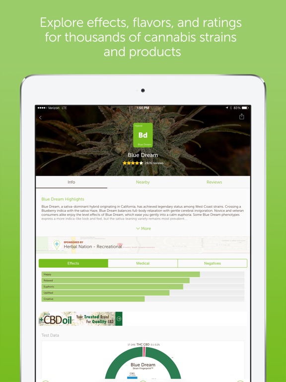 Leafly: Marijuana Reviewsのおすすめ画像3