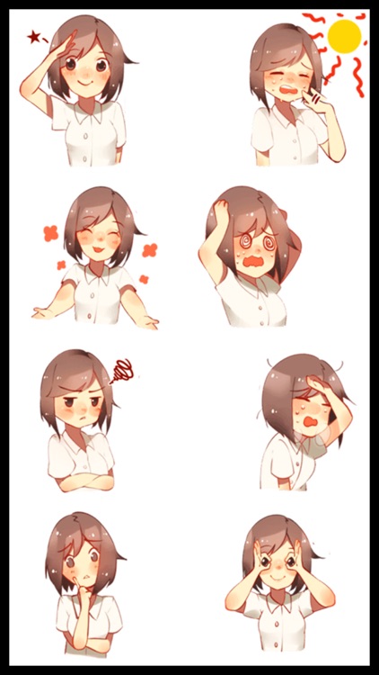 Lovely Babe Stickers screenshot-3