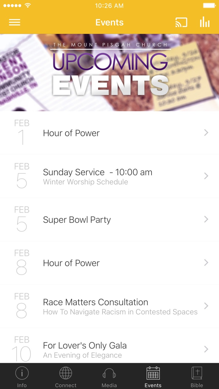 The Mount Pisgah Church